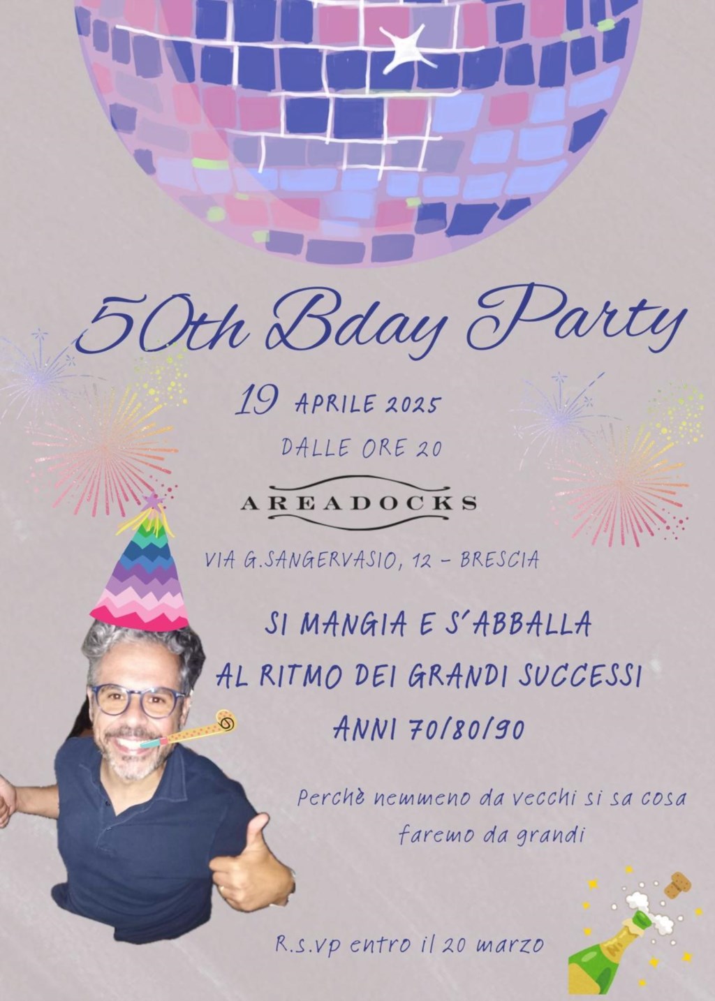 COMPLEANNO<br>COMPLEANNO GIOVANNI SANTORO 50 ANNI!!!!